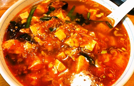 麻婆ラーメン